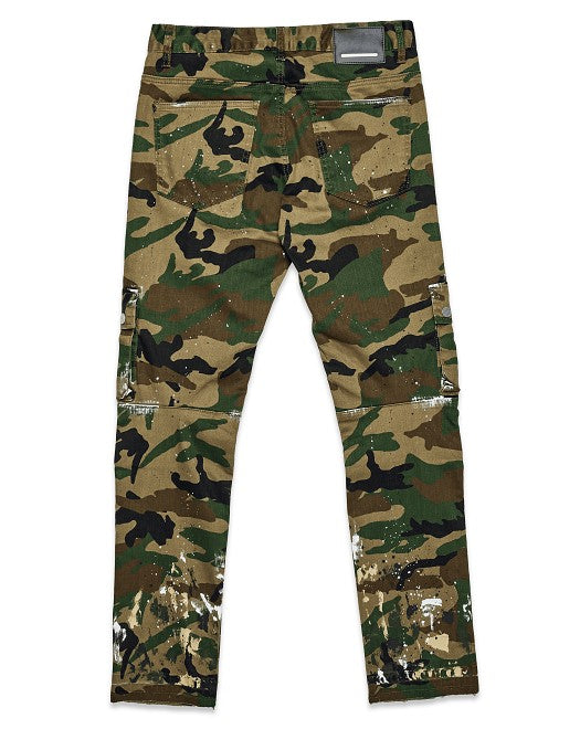 Camouflage Pants with Cargo Pockets- Men VK