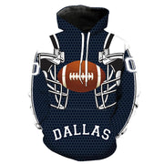 Dallas Cowboys 3D Printed Hoodies-Men VK