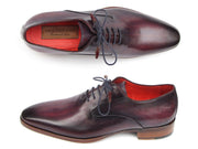 Paul Parkman Men's Plain Toe Oxfords Purple Shoes (ID#019-PURP)