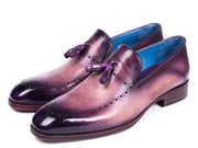 Paul Parkman Men's Tassel Loafer Purple (ID#66T80-PRP)